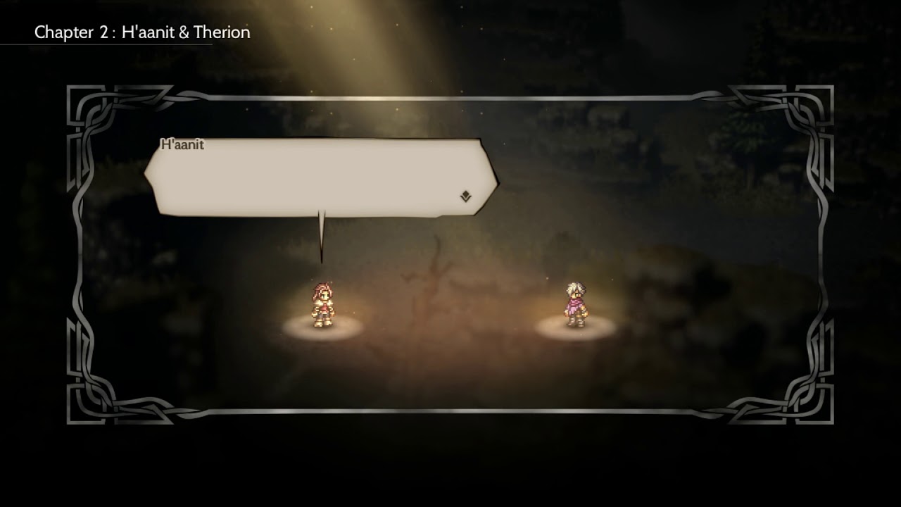 Octopath Traveler - H'annit CH2 banter
