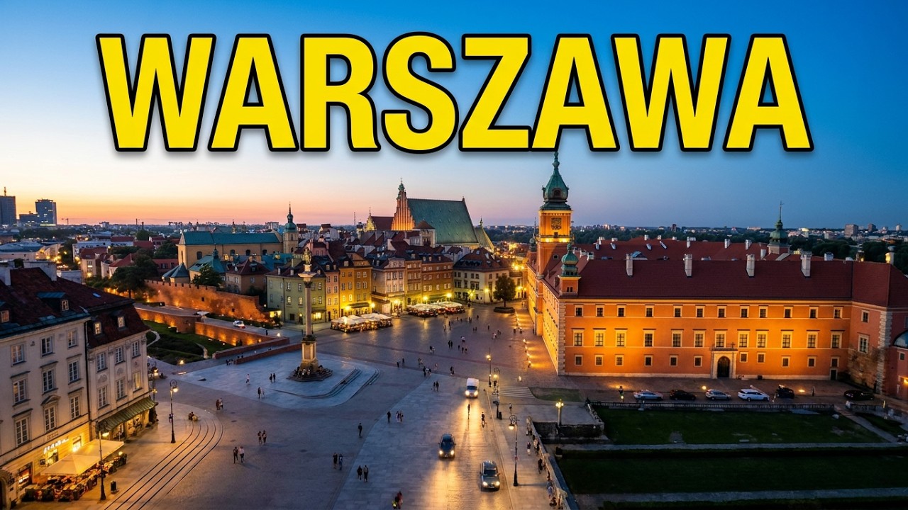 Wieczorny spacer po Warszawie