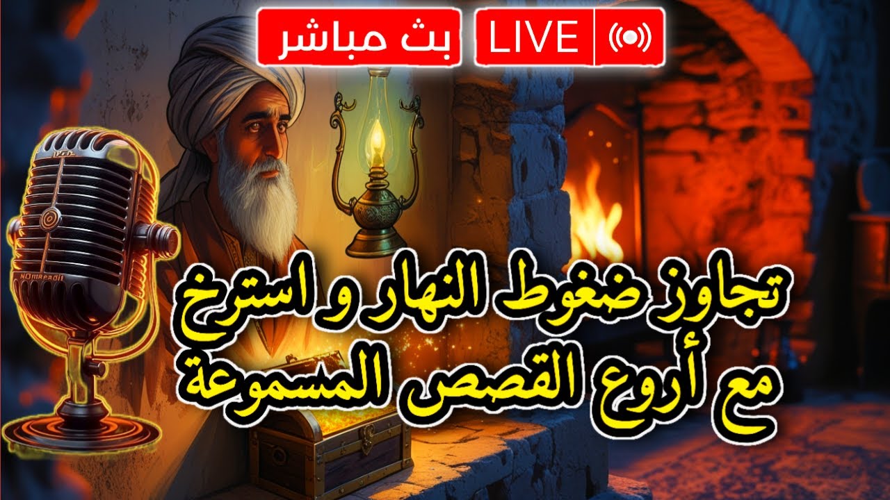 حان وقت الإسترخاء 😴 أطفؤوا الأنوار و عيشوا في عوالم الخيال القصصي،قصص مسموعة رائعة قبل النوم