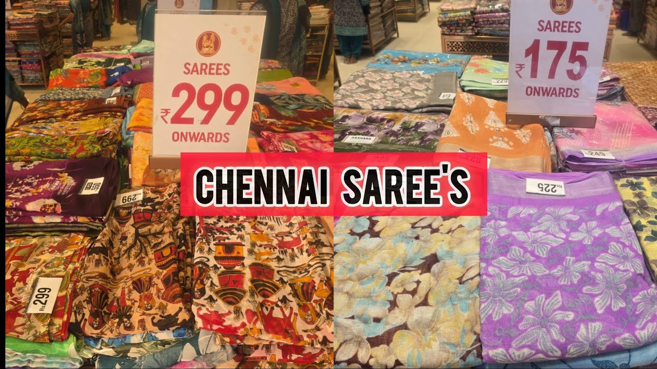 Chennai Shopping mall లో ఉగాది offers latest Sarees collection chooseyyandi 