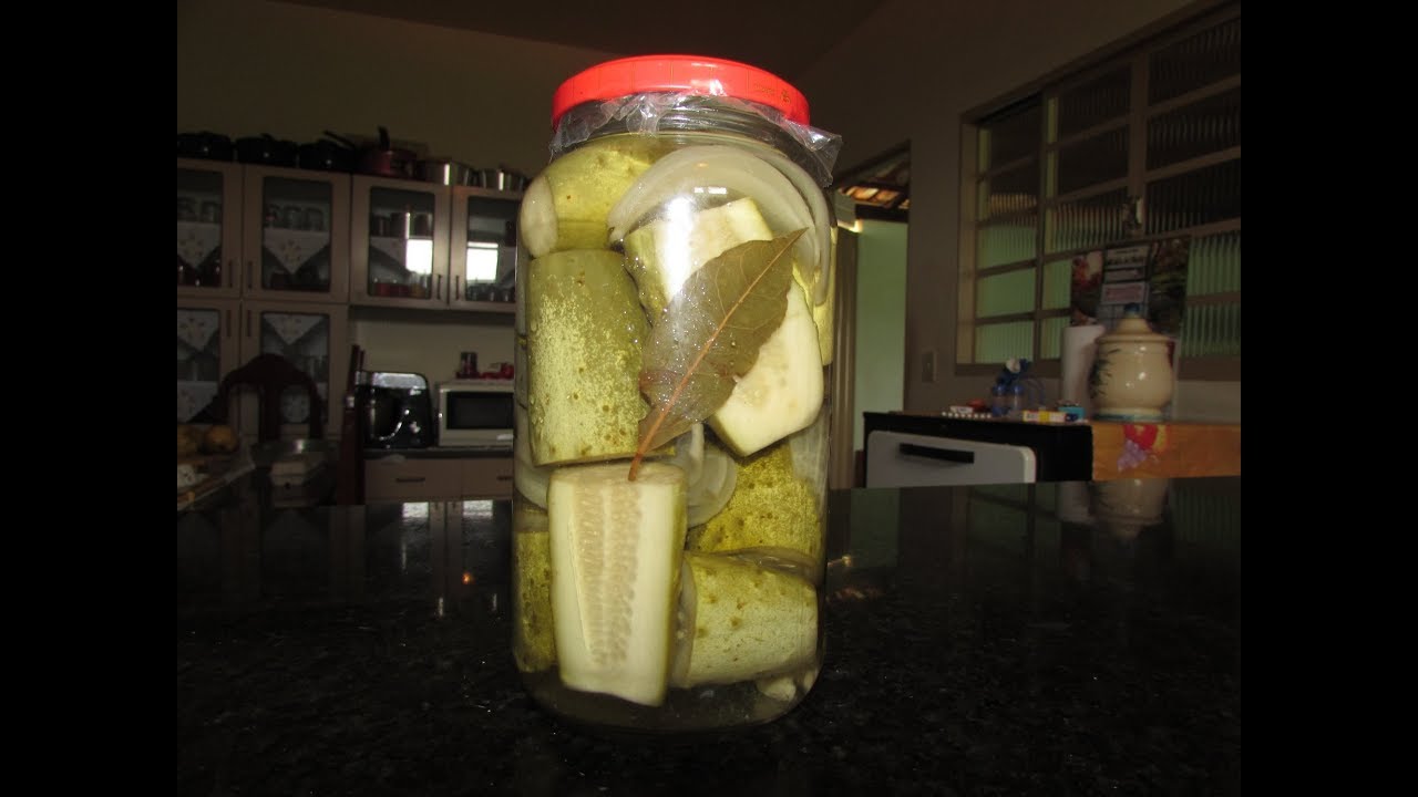 COMO FAZER CONSERVA DE PEPINO PICLES