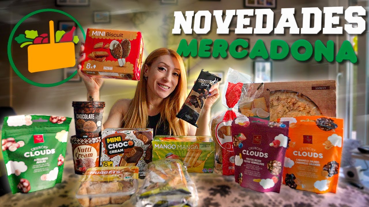 NOVEDADES MERCADONA Junio 2023 🍧🍪🍫🍕 Hay sorpresas!