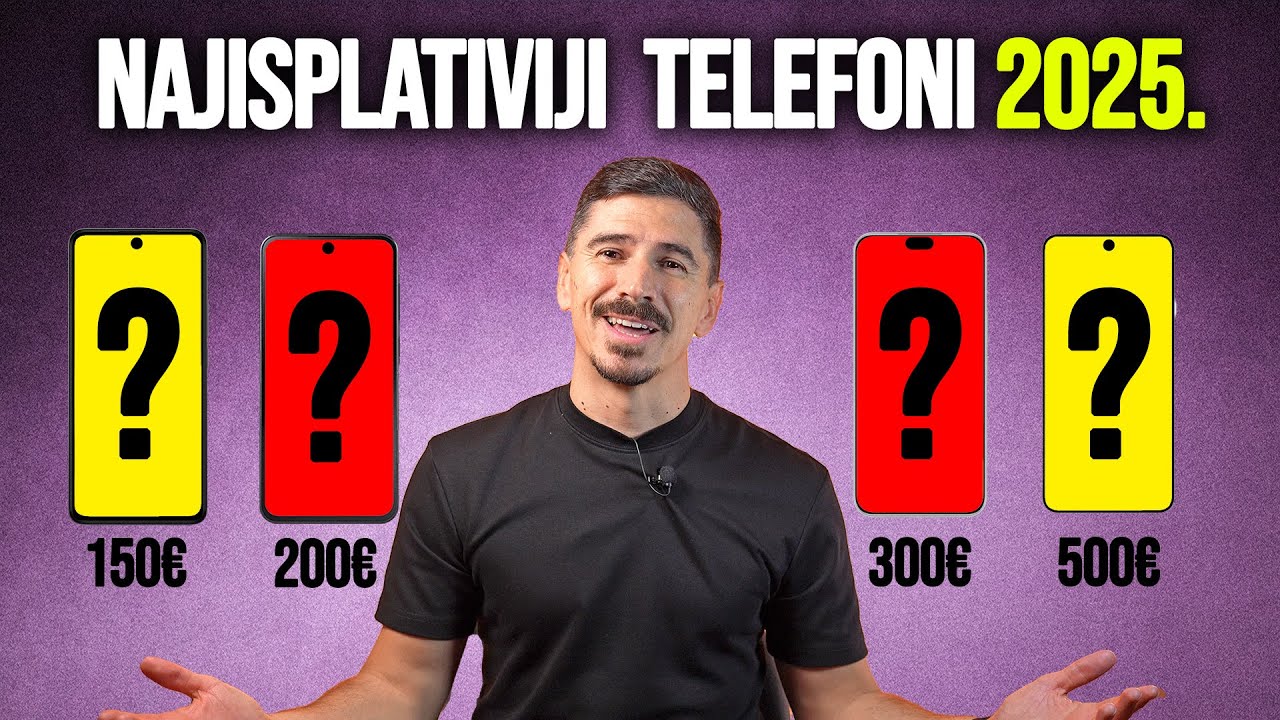 OVO SU NAJISPLATIVIJI TELEFONI NA KRAJU 2025. GODINE!