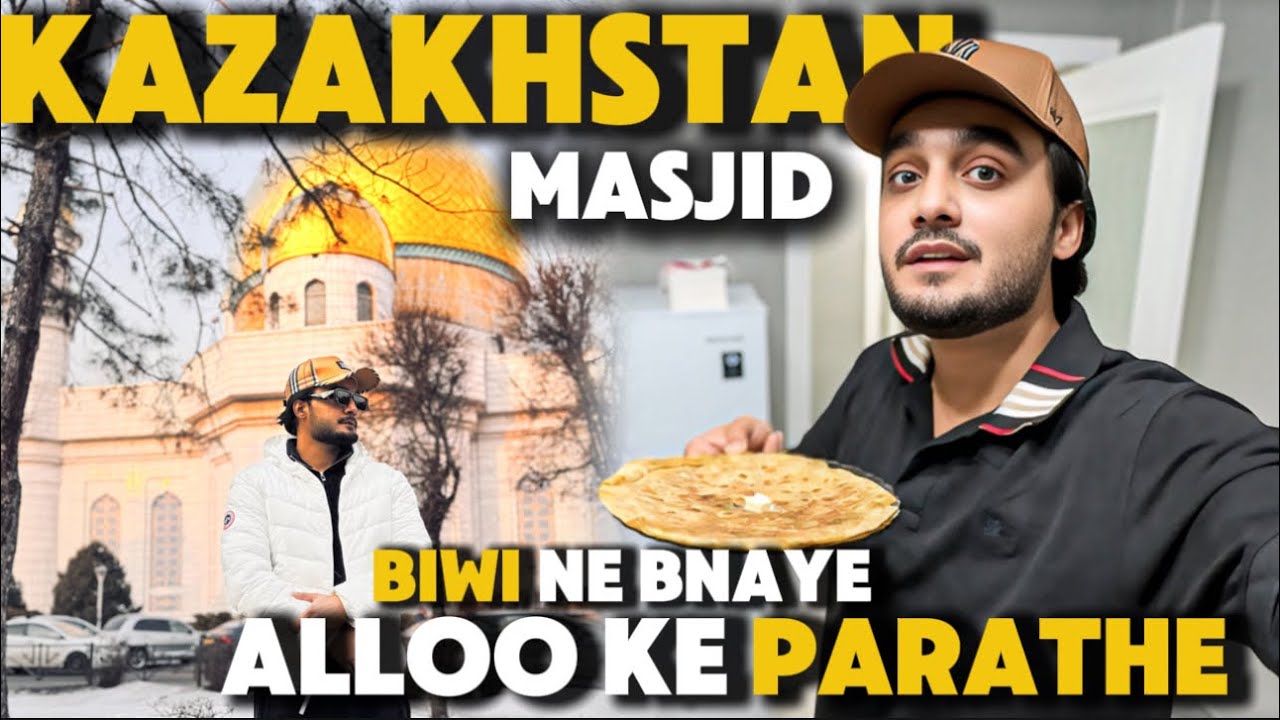 Air BnB, Hotels, Hostels in Almaty Kazakhstan | Biwi Ne bnaya Alloo Ke Parathe| Masjid in Kazakhstan