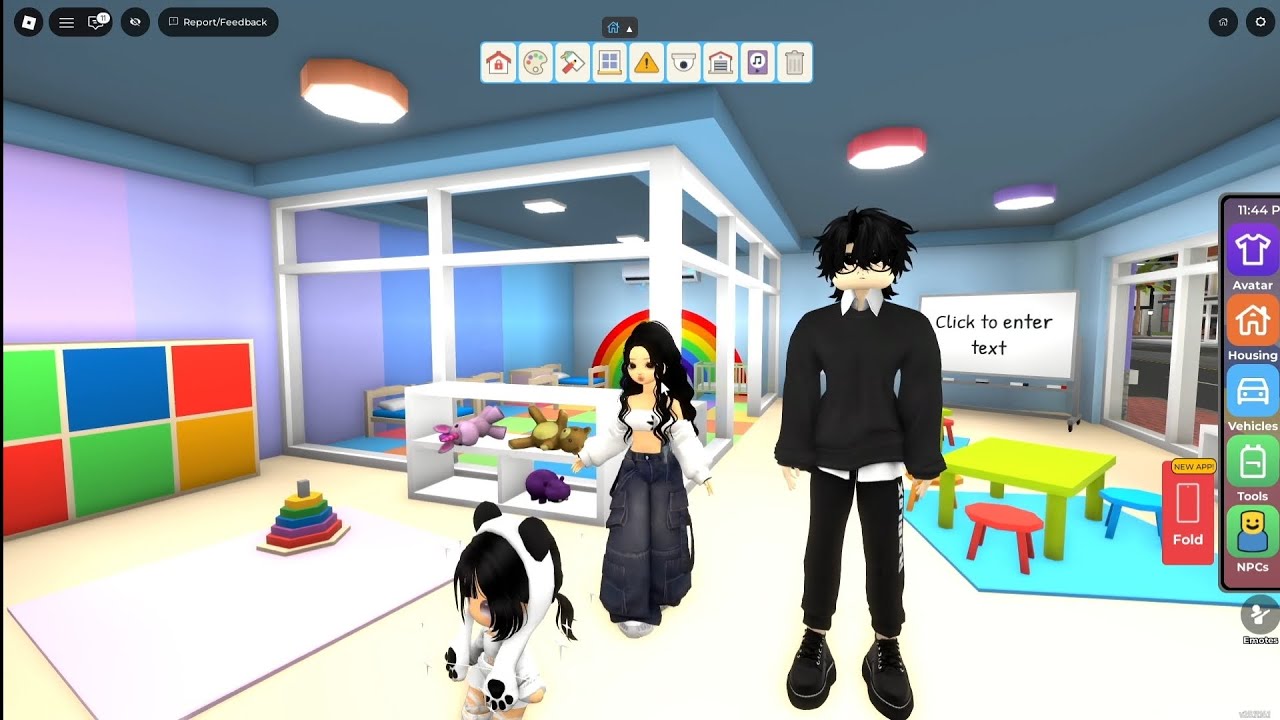 Papa Pergi Kerja Kaka Melody Kuliah Ade Aluna di Titipkan di Tempat Penitipan Anak 🤣 Drama Roblox