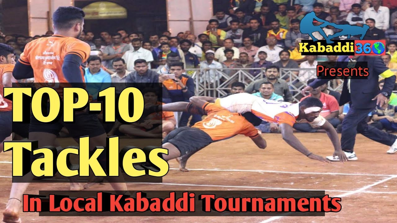 Top 10 Tackles In Local Kabaddi Tournaments Kabaddi..