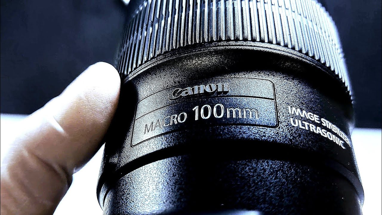 Грохот внутри canon 100mm f2.8.