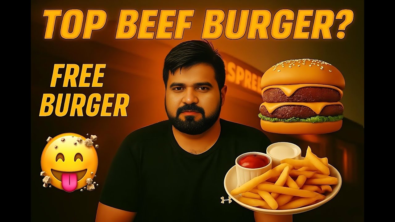 FREE Beef Burger?! 😳 | Honest Review of Spread Burger