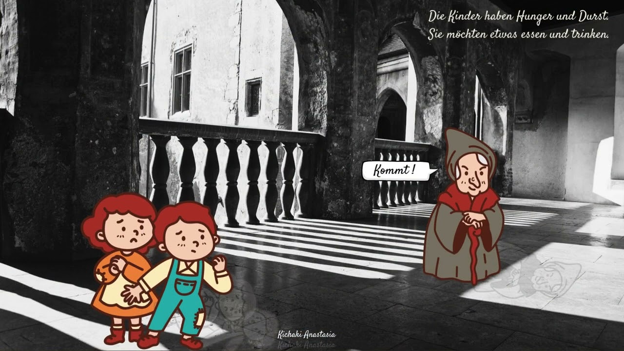 Hänsel und Gretel  im Märchenwald