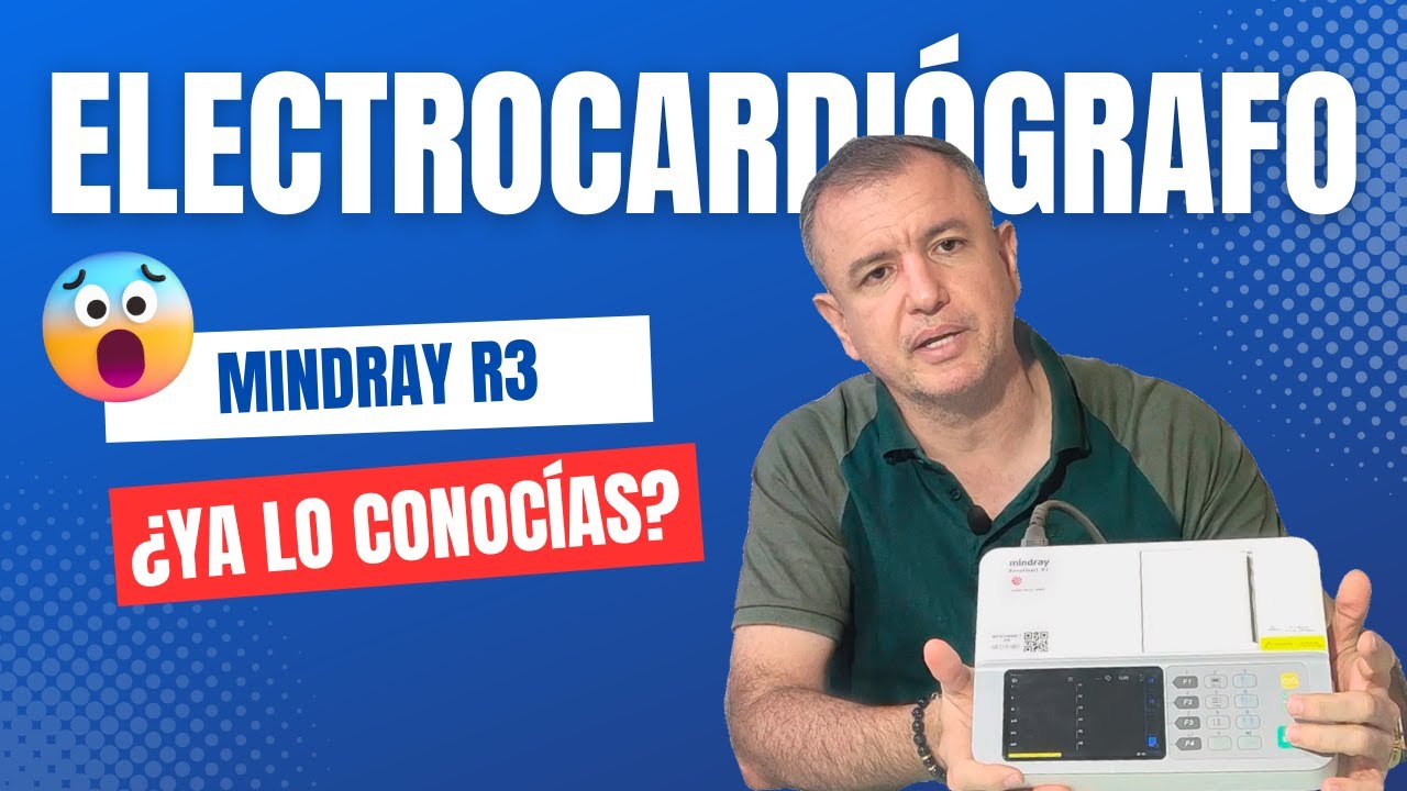 📌 CONOCES el ELECTROCARDIÓGRAFO MINDRAY R3 ❓