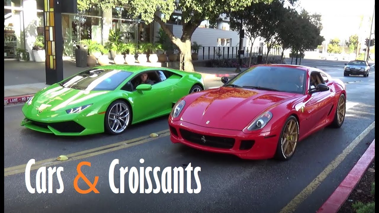 SUPERCAR ARRIVALS // Cars & Croissants October 2017 - Santana Row