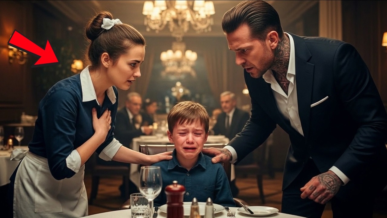 Mafia Boss’s Son Wouldn’t Stop Crying — Waitress Said, “He Needs A Mom”