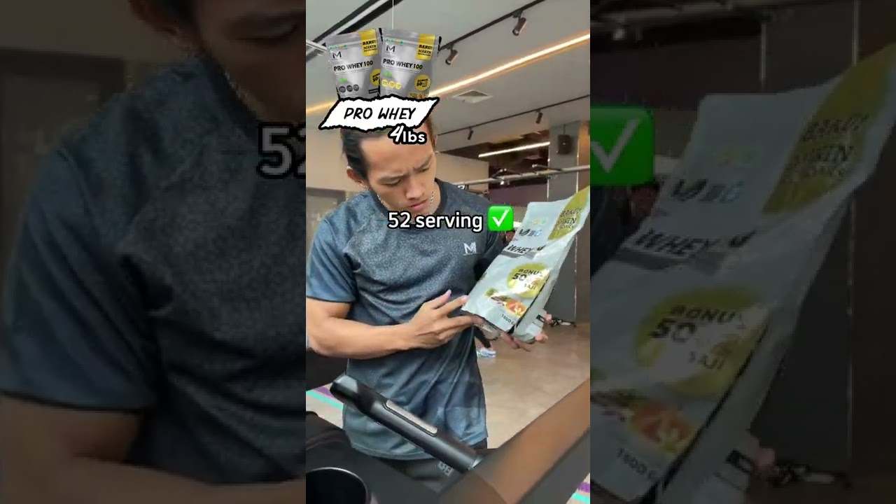 APAPUN UKURANNYA , SAMA-SAMA PRO WHEY TERBAIK YA GUYS !!