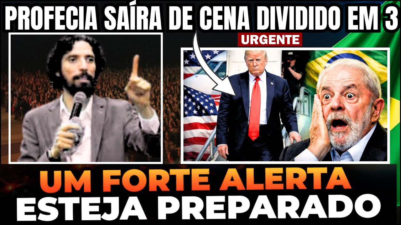 🚨PROFECIA - O GOVERNO LULA VAI ACABAR  BRASIL AP.ROBSON MARTINS