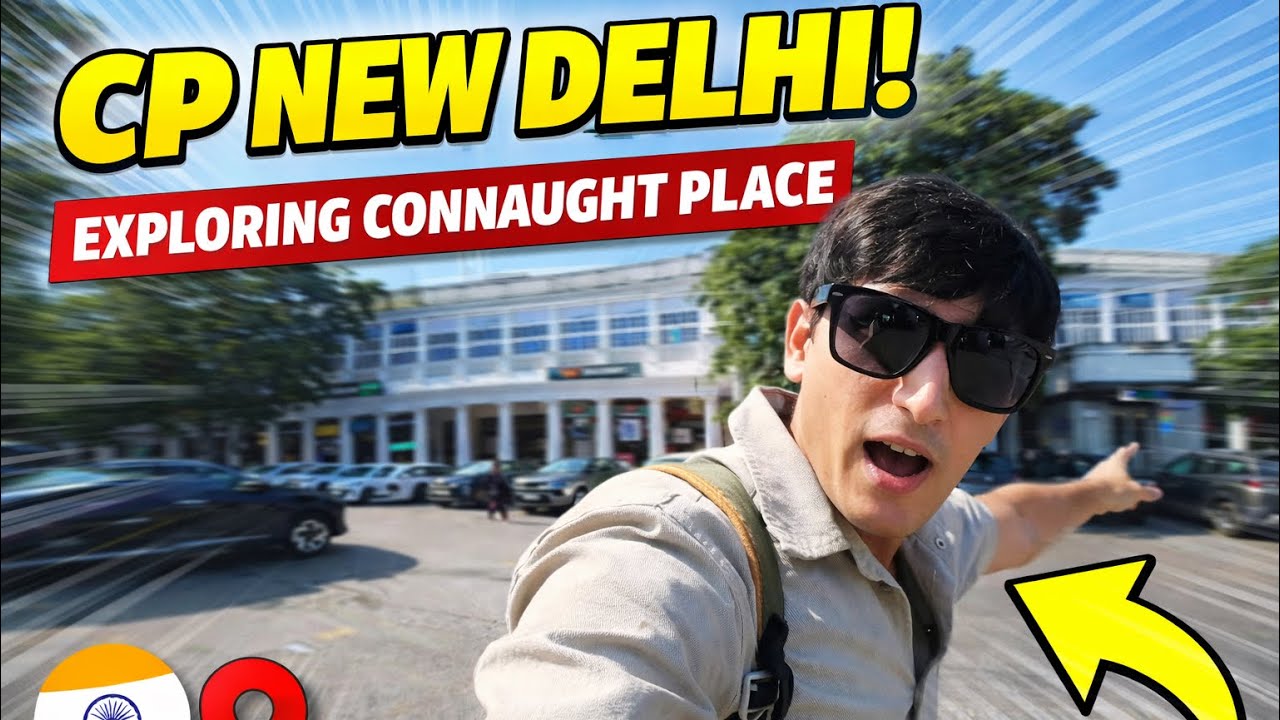 Exploring Connaught Place | Heart of Delhi ❤️ | CP Vlog #cpnewdelhi 