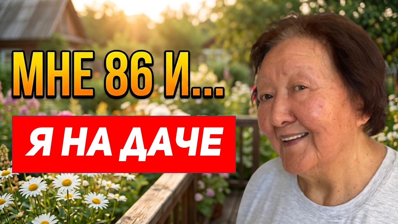 I'm 86 and I don't get tired at the dacha: My method