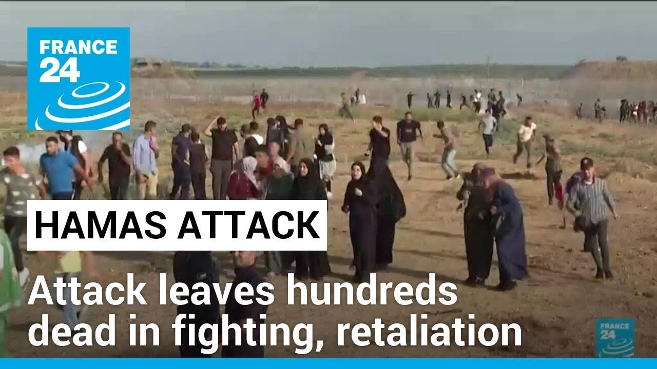 Hamas surprise attack stuns Israel and leaves hundreds dead in fighting, retaliation &bull; FRANCE 24