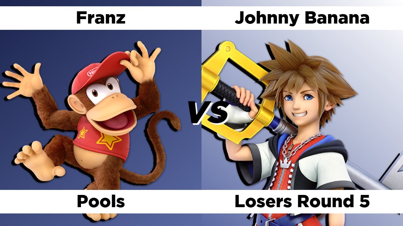 Epitech Chase #25 - Pools LR5 - Franz (Diddy Kong) vs. Johnny Banana (Sora)