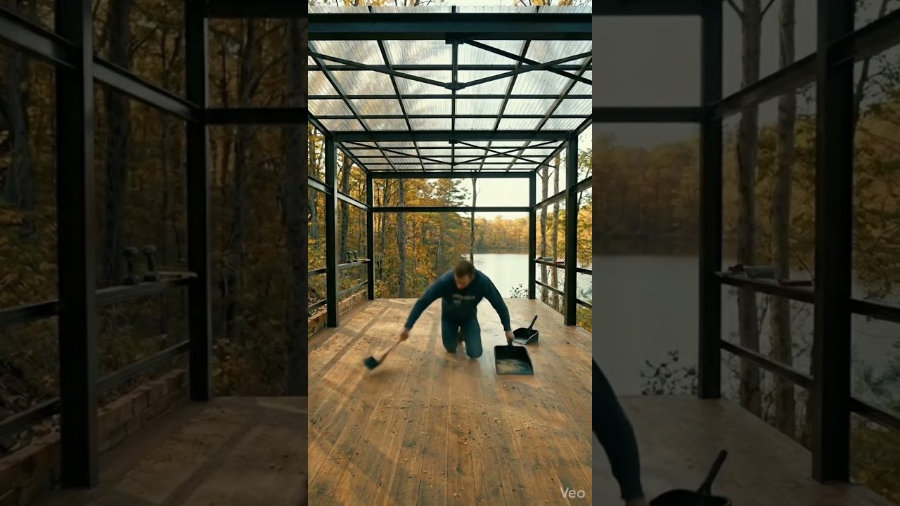 Industrial Factory Turned Into Open Loft House | Steel Frame Design