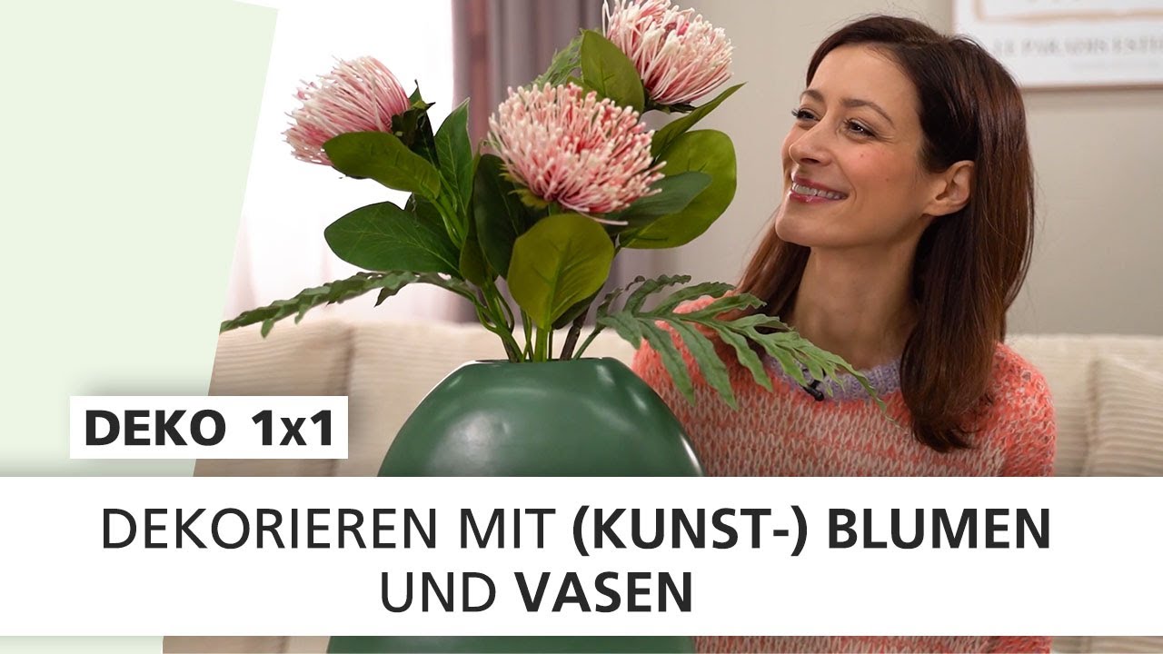 Dekorieren mit (Kunst-)Blumen und Vasen 🌸 | Deko 1x1 | INTERIYEAH!