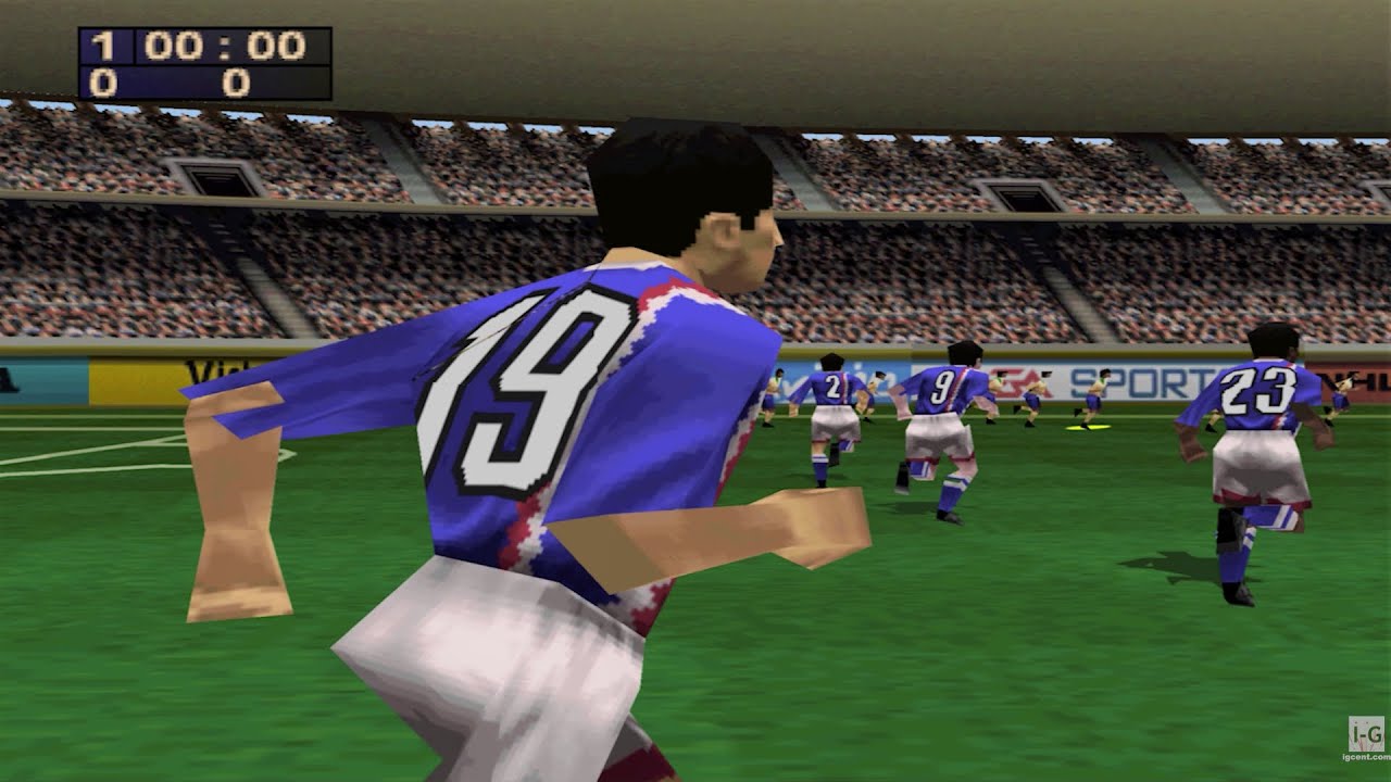 FIFA 97 - PS1 Gameplay (4K60fps)