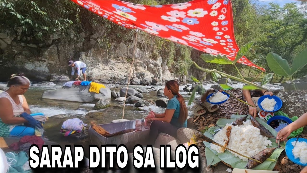Domayo Kami Paglalaba sa Ilog | Buhay Probinsya ang sarap dito sa ilog mga kaBoks