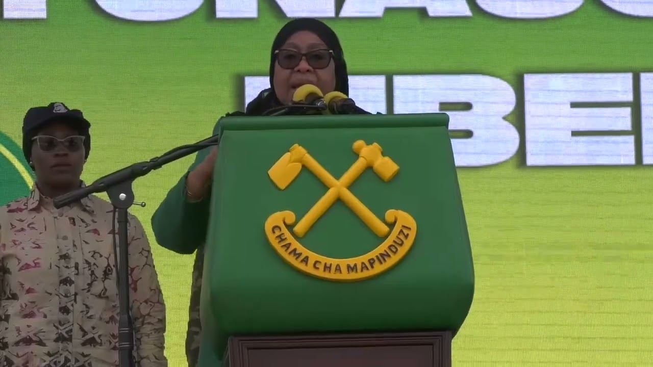 ALICHOAHIDI DKT. SAMIA KWA WANANCHI WA NAKAPANYA TUNDURU
