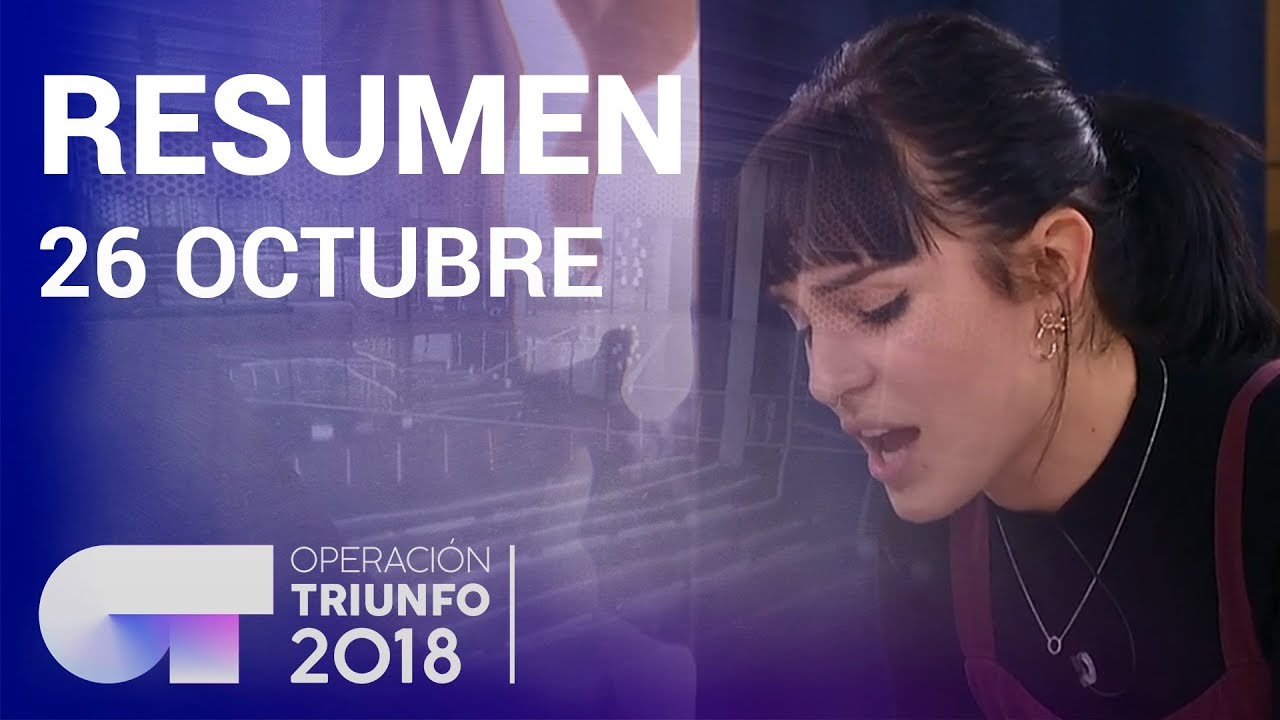 Resumen diario OT 2018 | 26 OCTUBRE