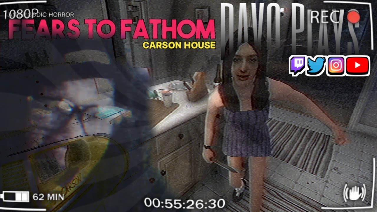I HAVE NEVER SCREAMED SO HARD IN MY LIFE | DAVO Plays FEARS TO FATHOM: Carson House