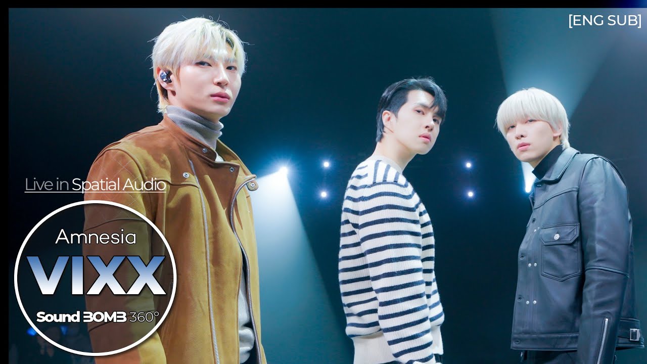 🎧VIXX(빅스) - Amnesia｜공간음향🎧라이브｜SoundBOMB360˚(싸운드밤삼육공) [SUB]