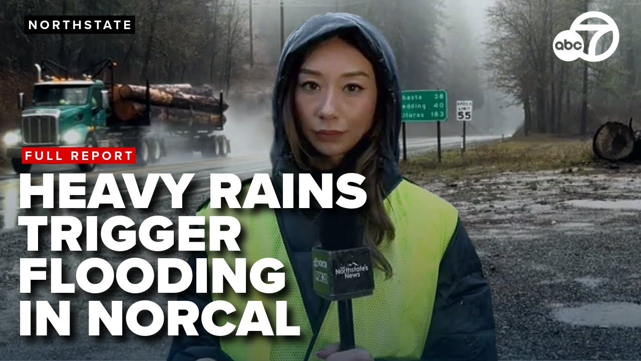Heavy rains cause flooding across Northern California