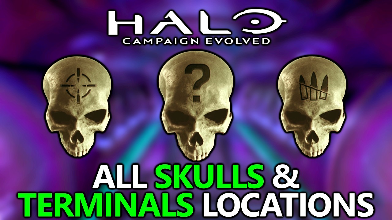 Halo Campaign Evolved &mdash; Гайд по поиску всех черепов и терминалов
