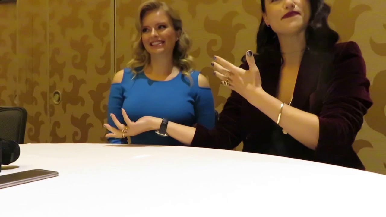 Katie McGrath and Andrea Brooks: Supergirl - SDCC 2019