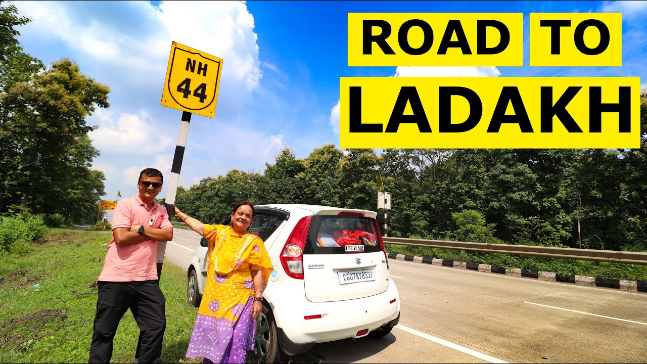 Mother son start 5000 km road trip towards Ladakh