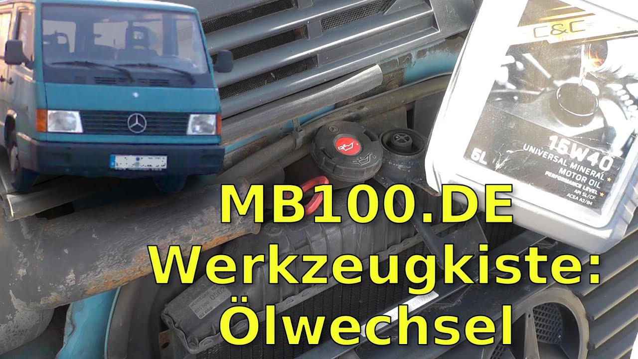 MB100.de Werkzeugkiste: Ölwechsel