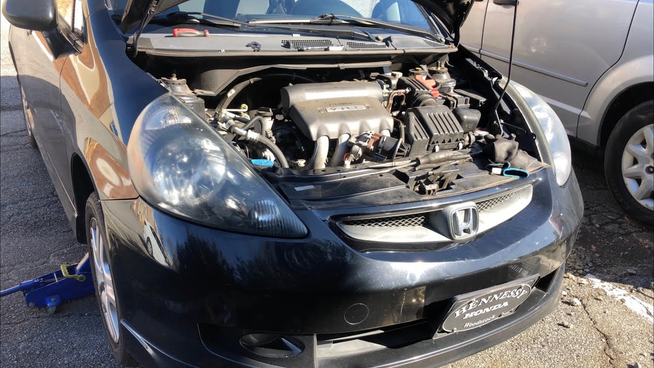 Снятие генератора Honda Fit 2007-2008 (пошаговое руководство)