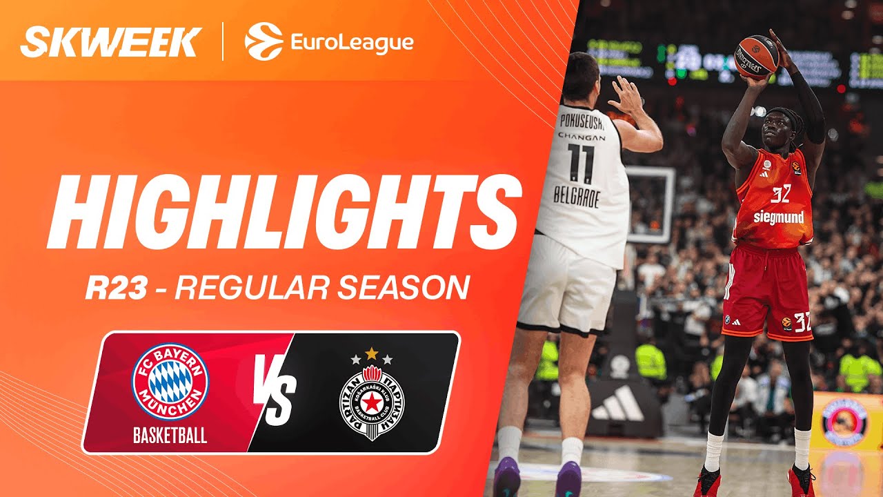 CAN PARTIZAN WIN THIS ONE ?? - Bayern Munich vs Partizan Belgrade - EuroLeague Highlights R23