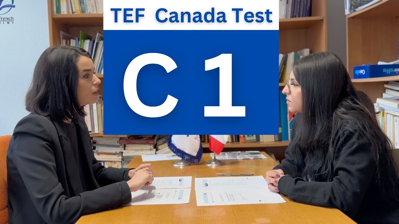 Full TEF Canada Speaking Test Level C1, Epreuve Expression Orale C1