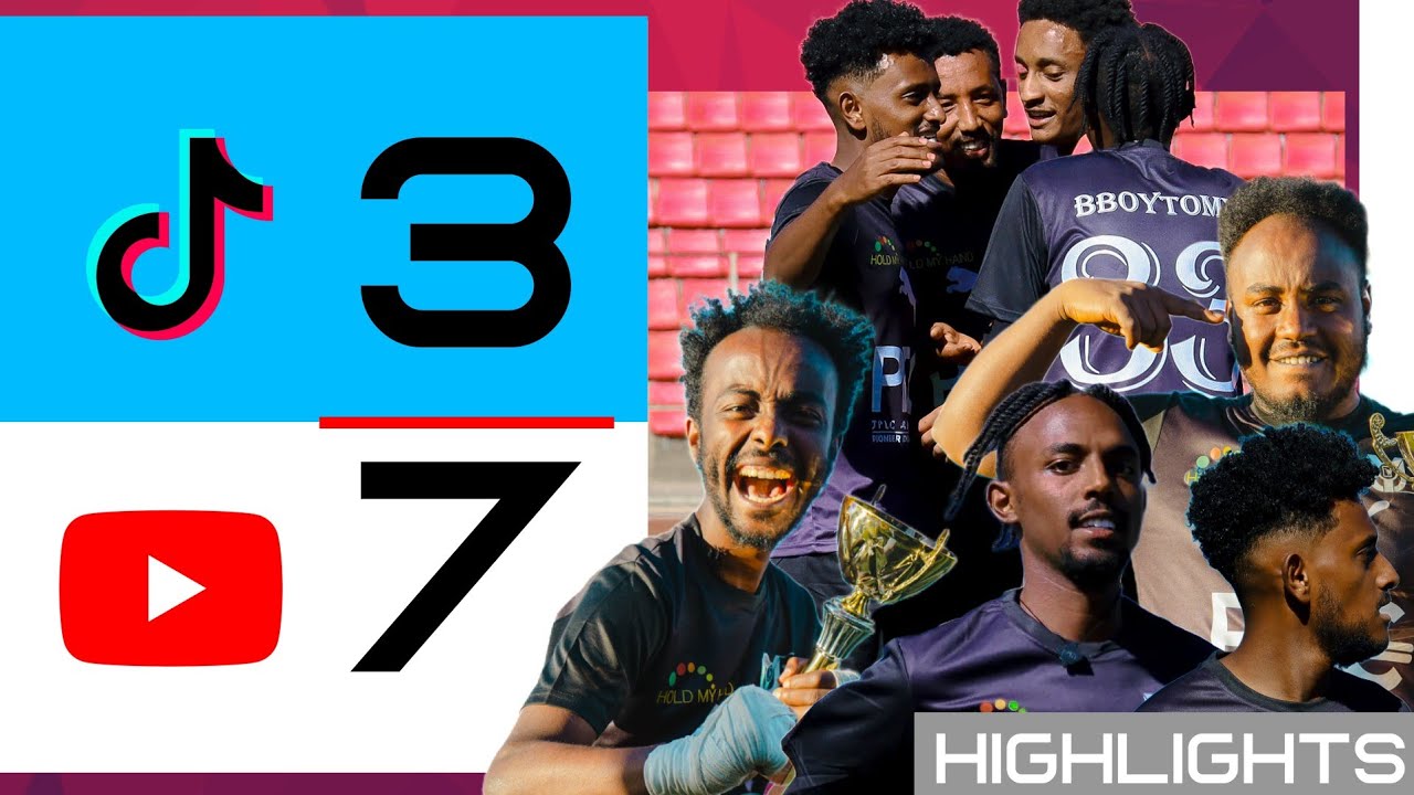 Highlights | 3 - 7 | TikTokers Vs Youtubers 2nd Charity Match | 2023