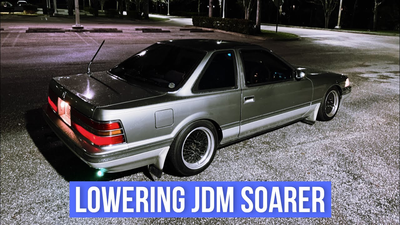 Lowering My JDM Toyota Soarer (Z20)
