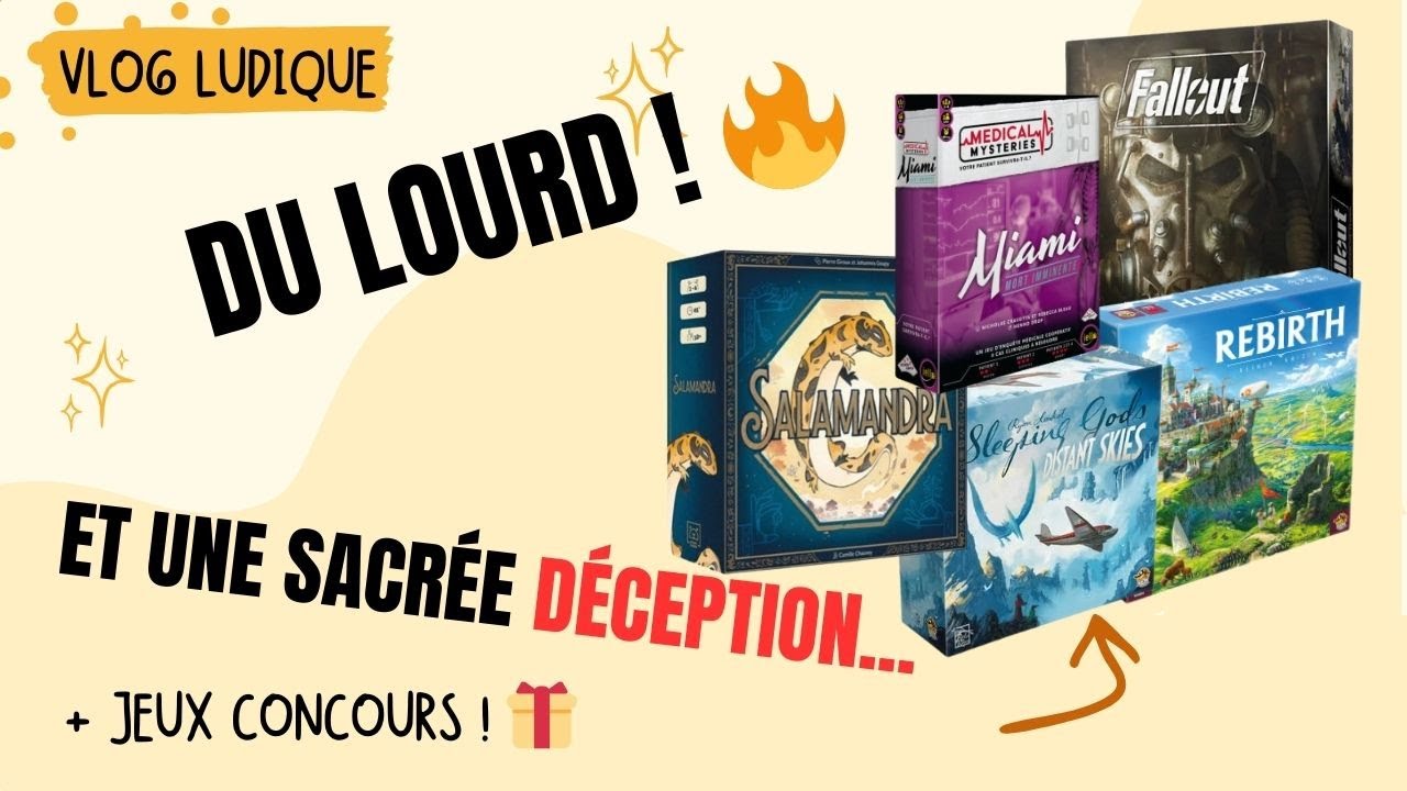 Des pépites, des surprises… et un flop ? 👀 Vlog Jeux de Société - Novembre 2025