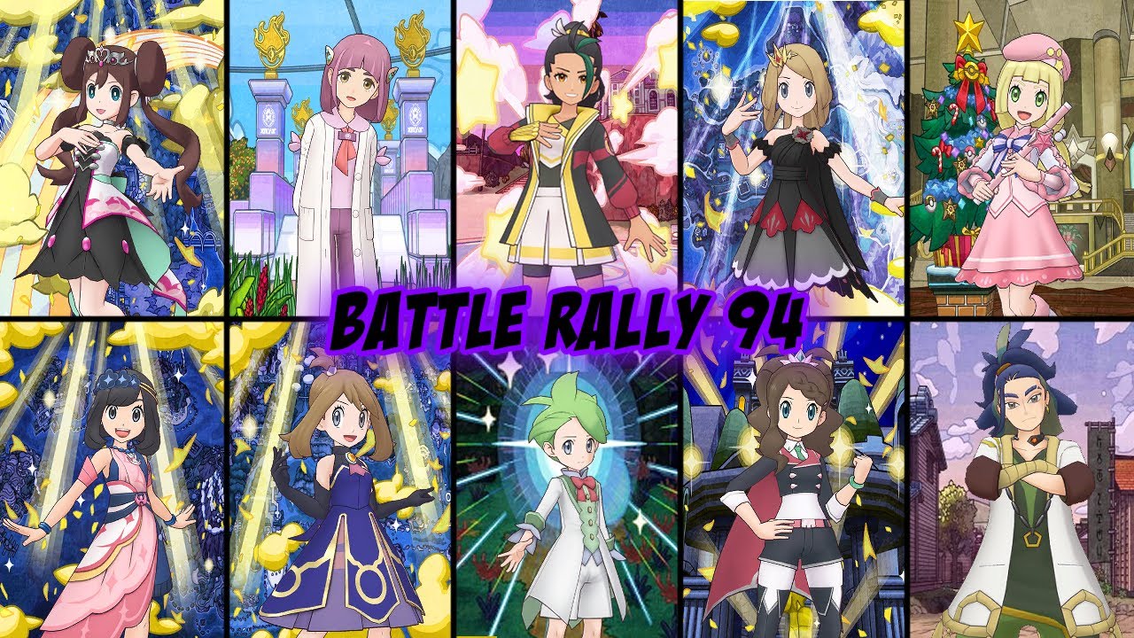 "Final Rally of the Year" - Pokémon Masters EX Battle Rally 94