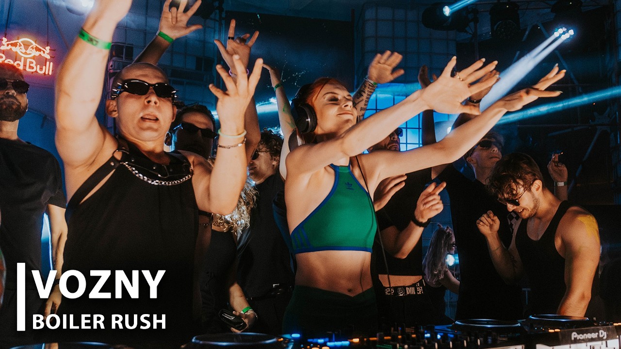 💥 Vozny | Melodic Techno Journey | Boiler Rush: The Matrix Rave 4K