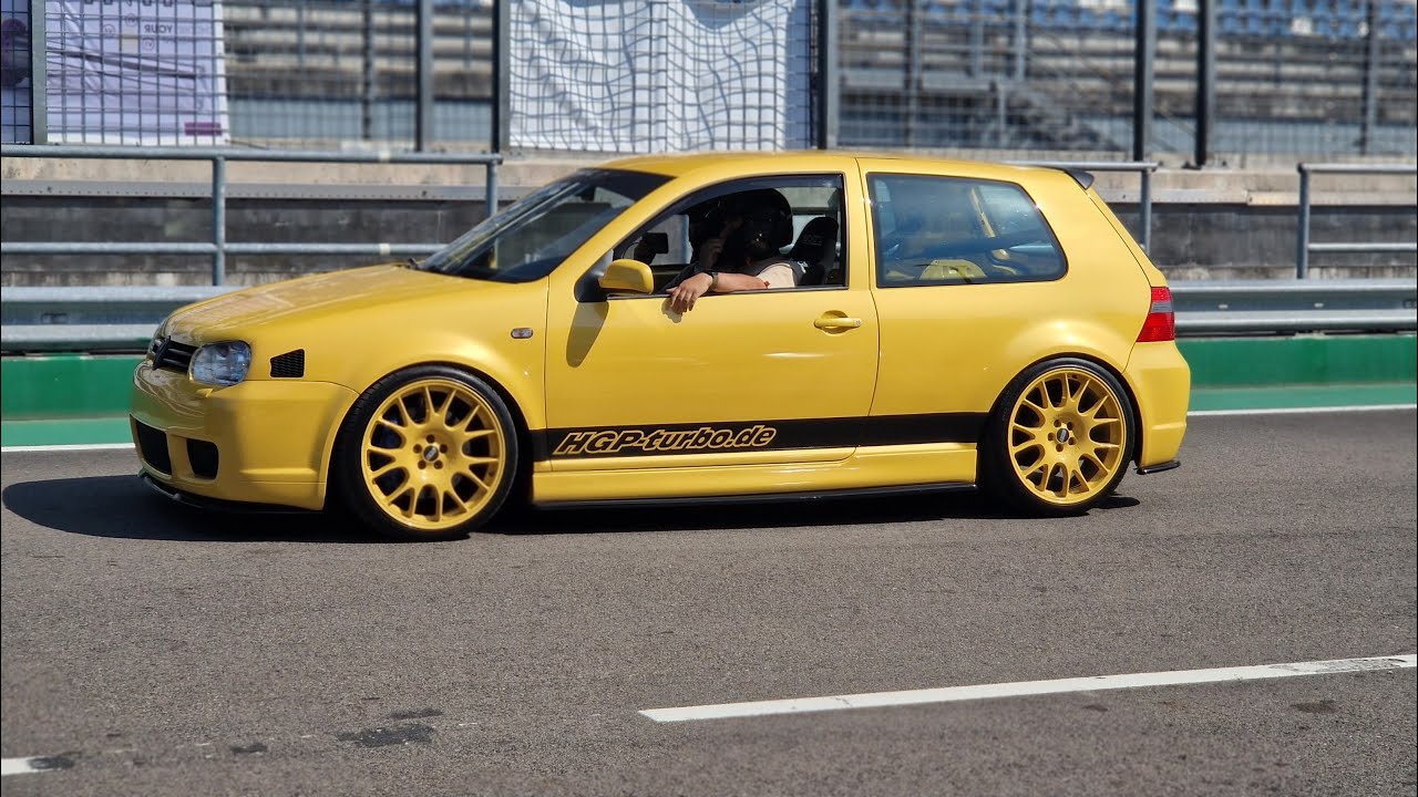 Golf 4 R32 HGP Turbo - Rundstrecke Lausitzring Au&szlig;enaufnahmen vom 10.06.2023 bei der L8Night