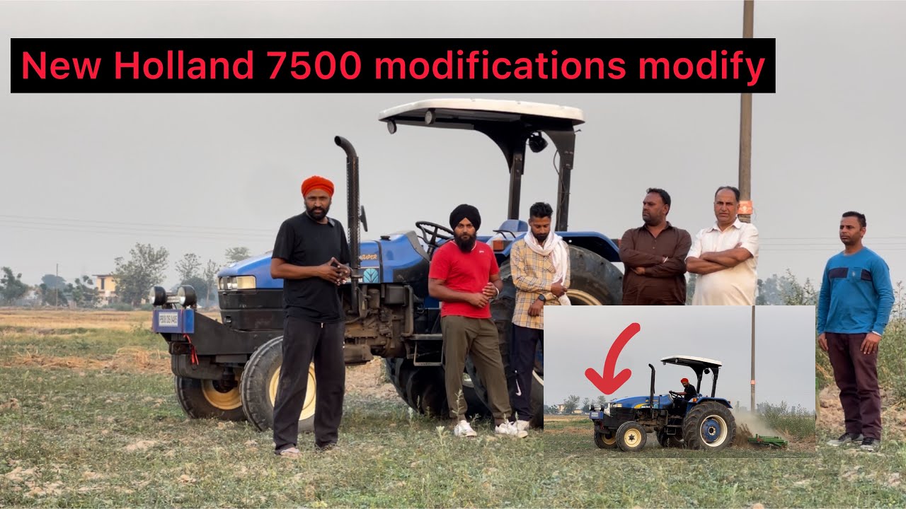 New Holland 7500 Engine Turbo Diesel pump modify modifications