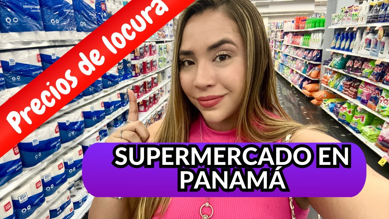 Así es un SUPERMERCADO en PANAMÁ 🇵🇦 en el 2023. NO PUEDO creer LOS PRECIOS.
