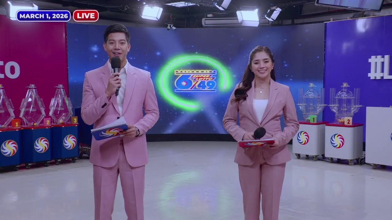 [LIVE] PCSO 9:00 PM Lotto Draw - March 01, 2026