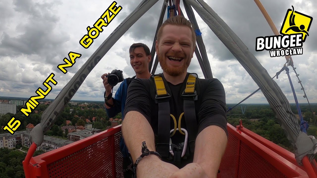 Najlepszy prezent od żony REKORD na górze - BUNGEE WROCŁAW