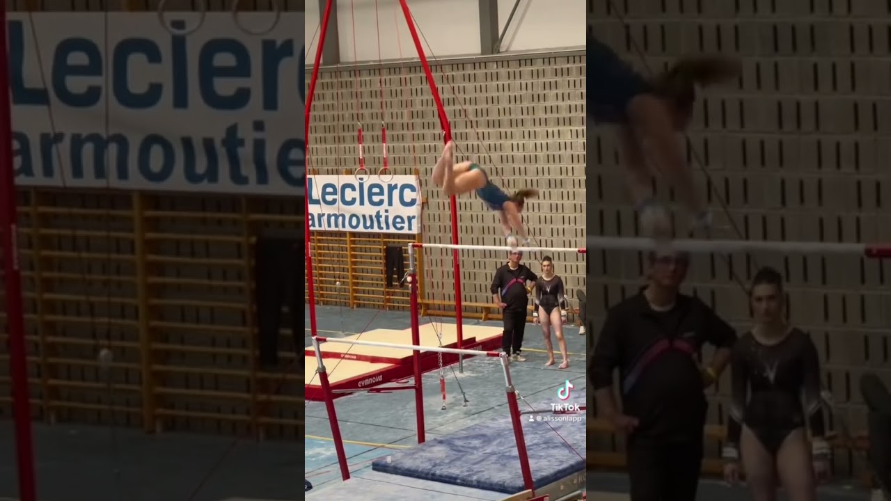 le chaos en un mouvement : 😭 #gym #gymnastique #comp&eacute;tition