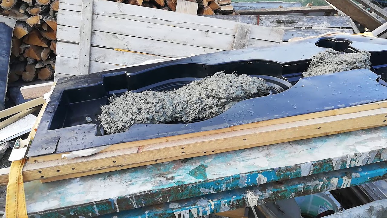 Turnare cruce beton vibrat